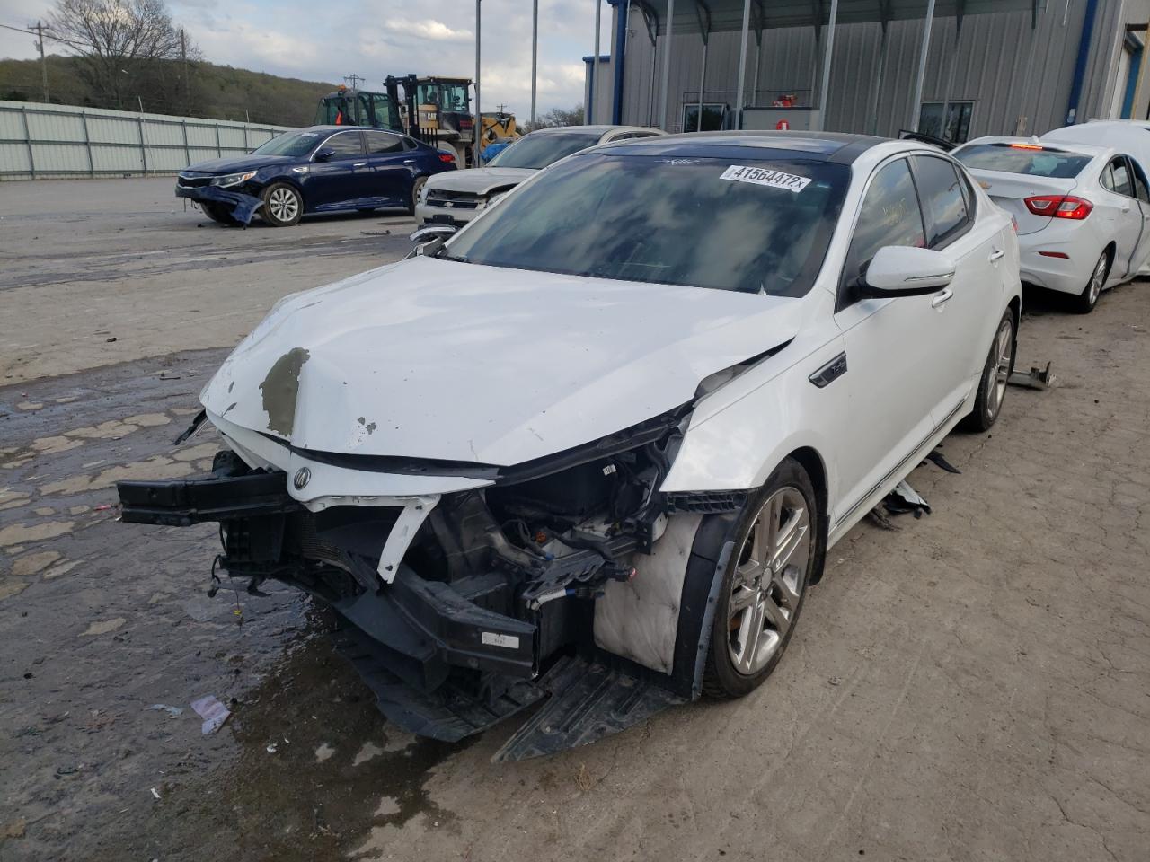 Photo 2 from auction – 2014 KIA OPTIMA SX with VIN 5XXGR4A65EG347070