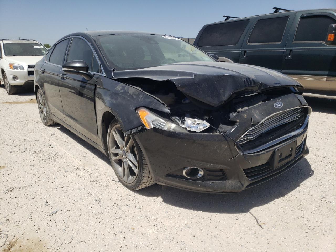 FORD FUSION TIT 2013 with VIN 3FA6P0K90DR234667 - Photo from auction