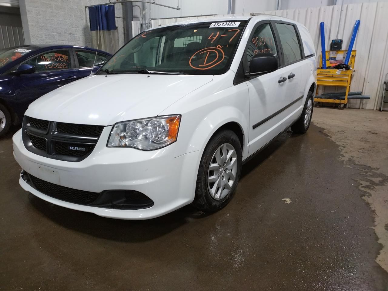 Photo 2 from auction – 2014 DODGE TRADESMAN with VIN 2C4JRGAG8ER352688
