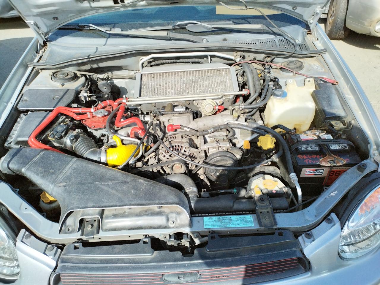 Photo 7 from auction – 2002 SUBARU IMPREZA WR with VIN JF1GG29672H810605