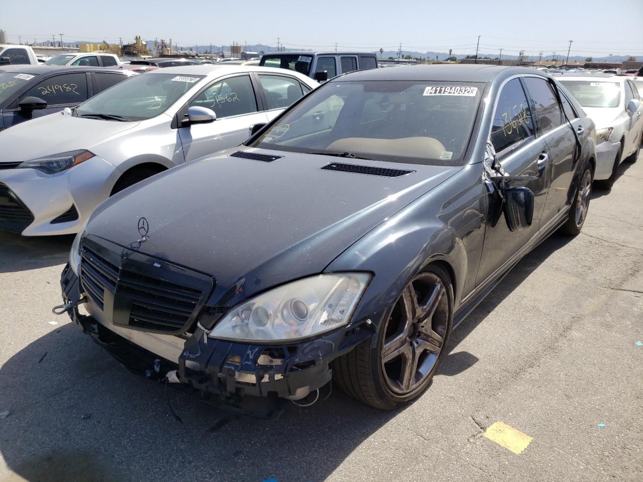 Photo 2 from auction – 2007 MERCEDES-BENZ S 550 with VIN WDDNG71X77A112293
