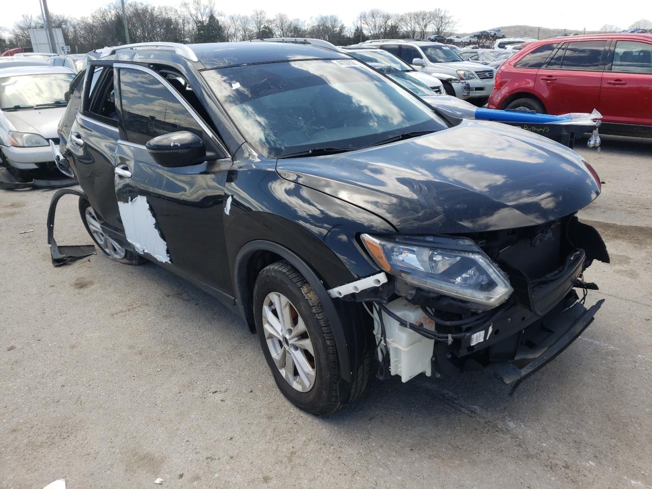 NISSAN ROGUE S 2016 with VIN KNMAT2MV7GP701133 - Photo from auction