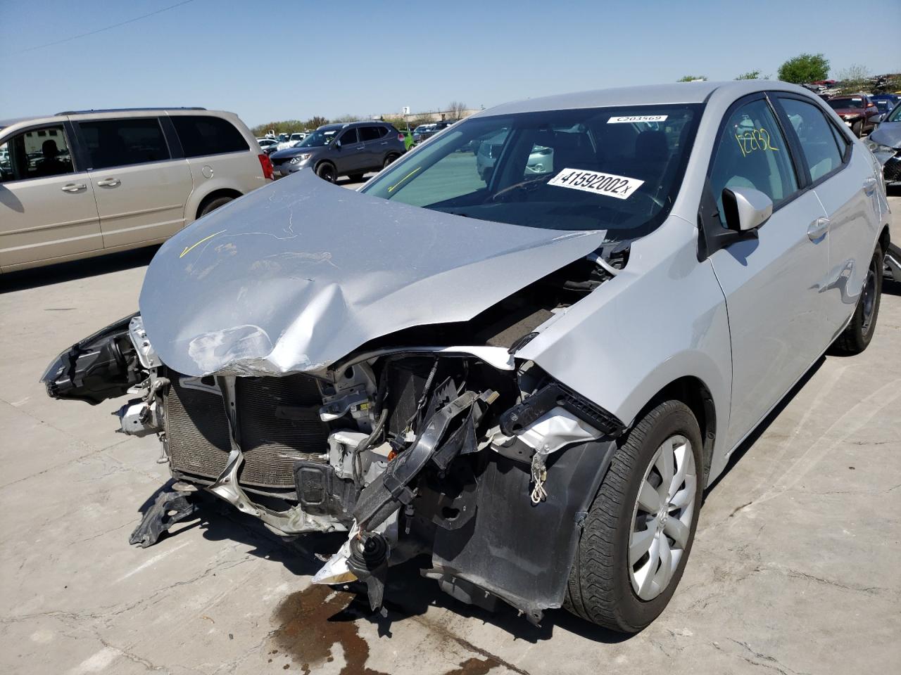 Photo 2 from auction – 2014 TOYOTA COROLLA L with VIN 2T1BURHE1EC104558