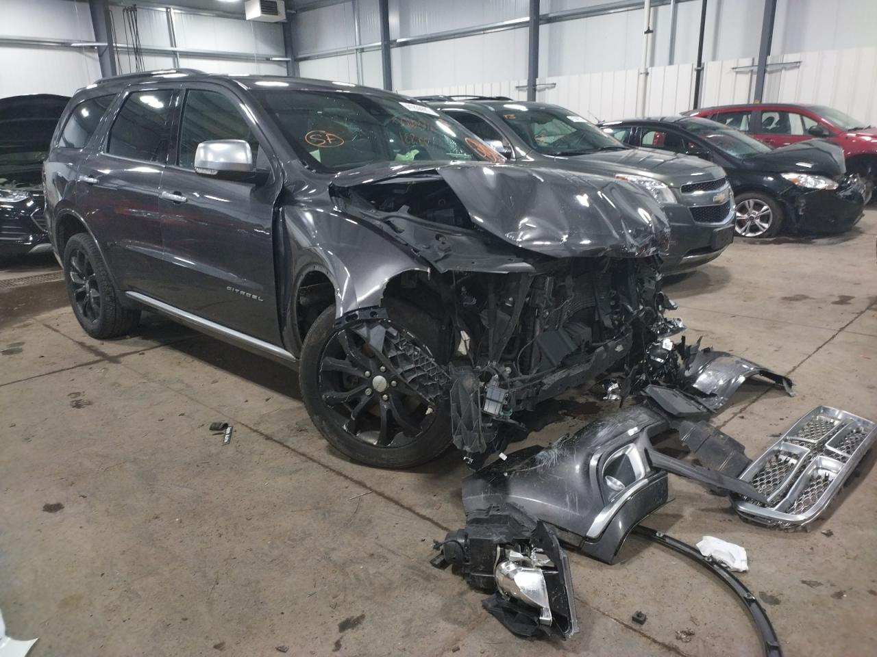 DODGE DURANGO CI 2017 with VIN 1C4RDJEG9HC736520 - Photo from auction