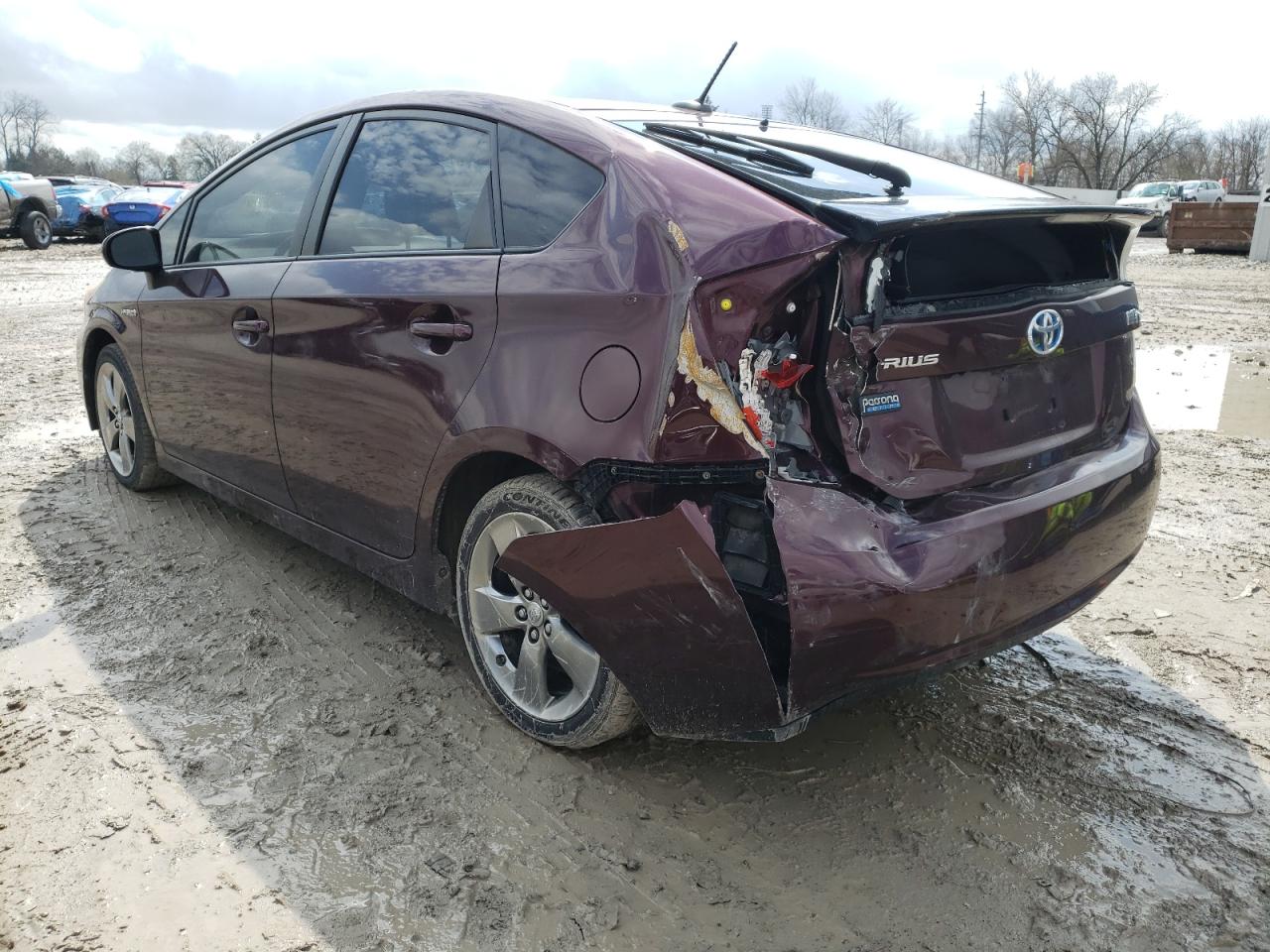 Photo 3 from auction – 2013 TOYOTA PRIUS with VIN JTDKN3DU7D5611483