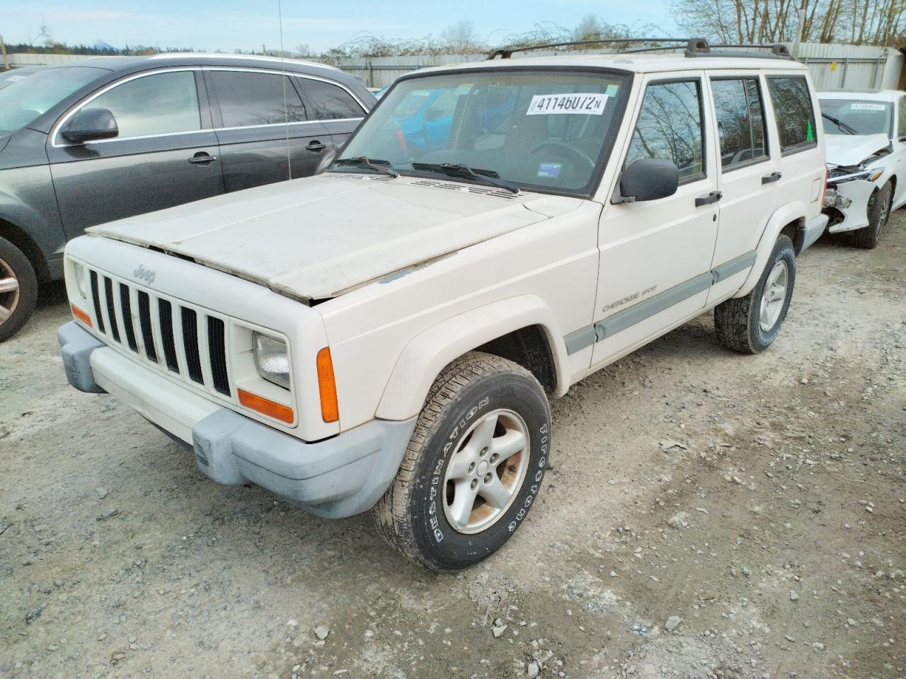 Photo 2 from auction – 2000 JEEP CHEROKEE S with VIN 1J4FT48S6YL170849