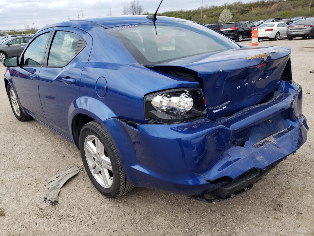 Photo 3 from auction – 2012 DODGE AVENGER SX with VIN 1C3CDZCB5CN201391