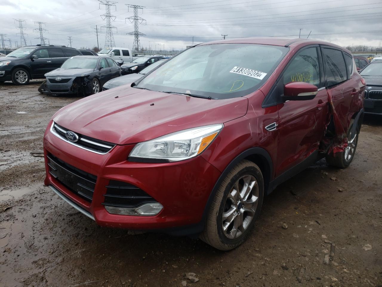Photo 2 from auction – 2013 FORD ESCAPE SEL with VIN 1FMCU9HX6DUB81607