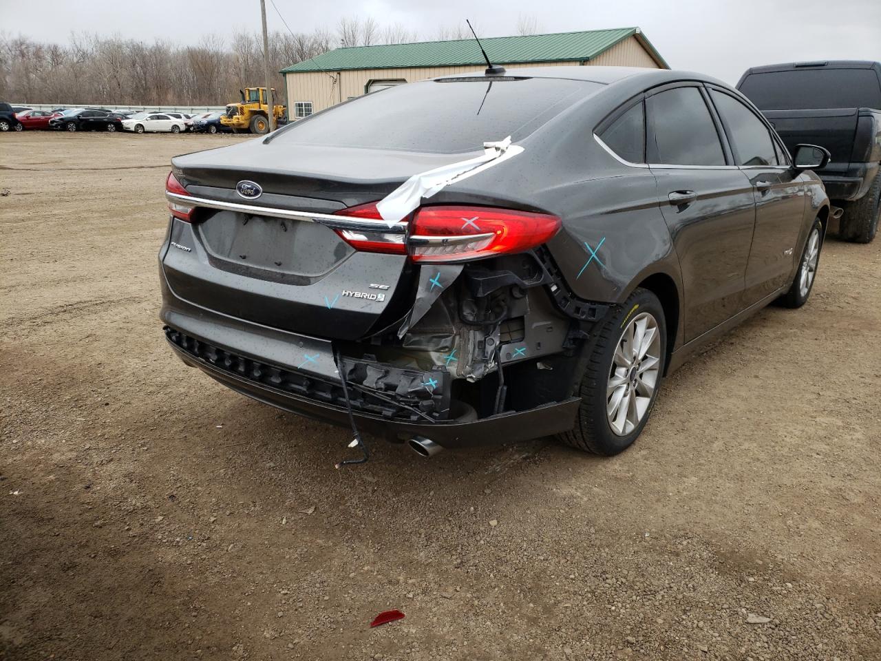 Photo 4 from auction – 2017 FORD FUSION SE with VIN 3FA6P0LU2HR250734