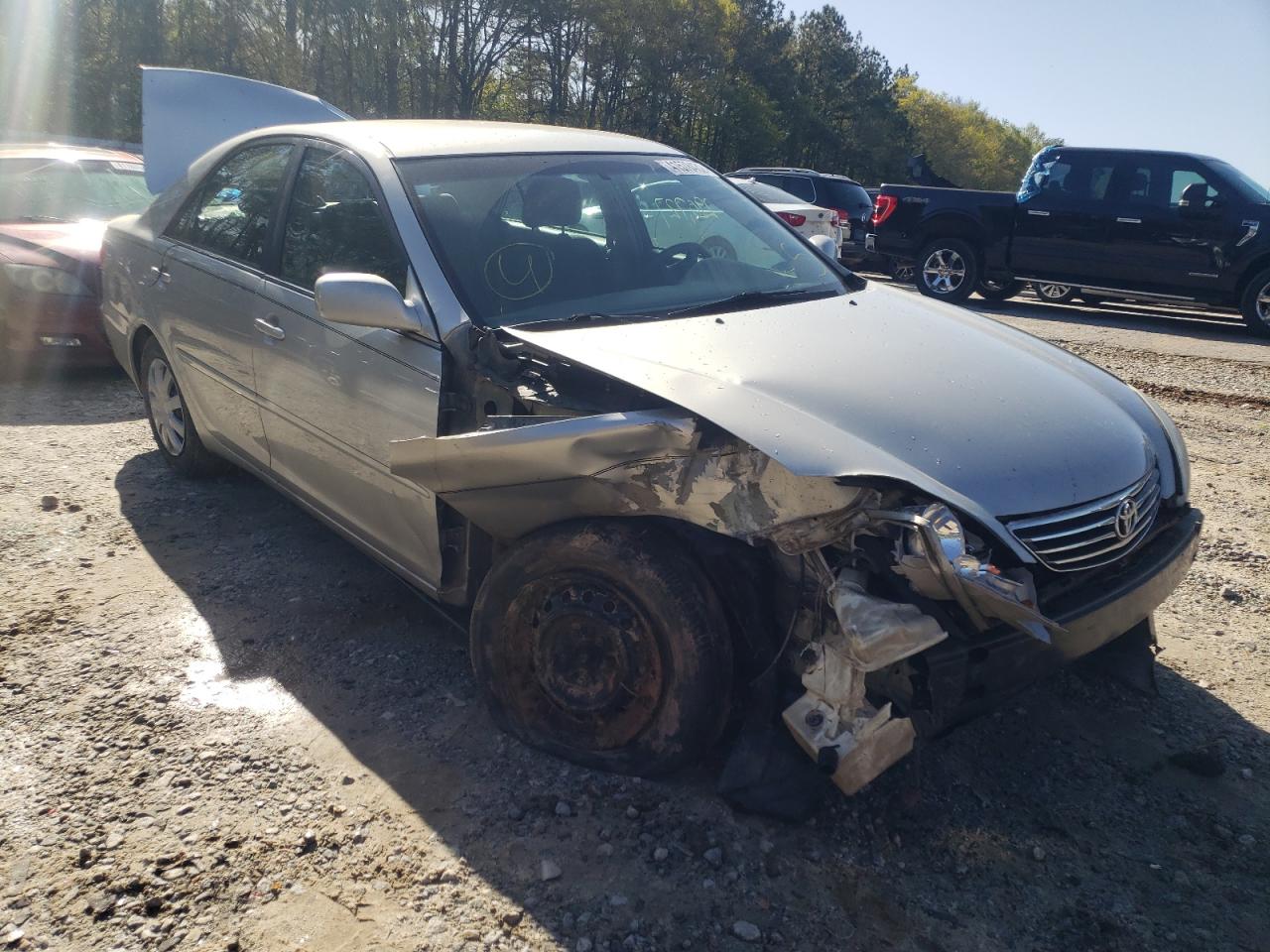 TOYOTA CAMRY LE 2005 with VIN 4T1BE32K65U427088 - Photo from auction