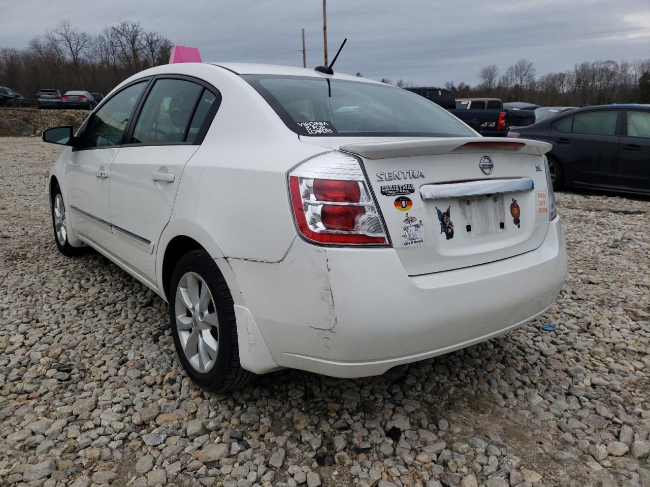 Photo 3 from auction – 2012 NISSAN SENTRA 2.0 with VIN 3N1AB6AP9CL705032