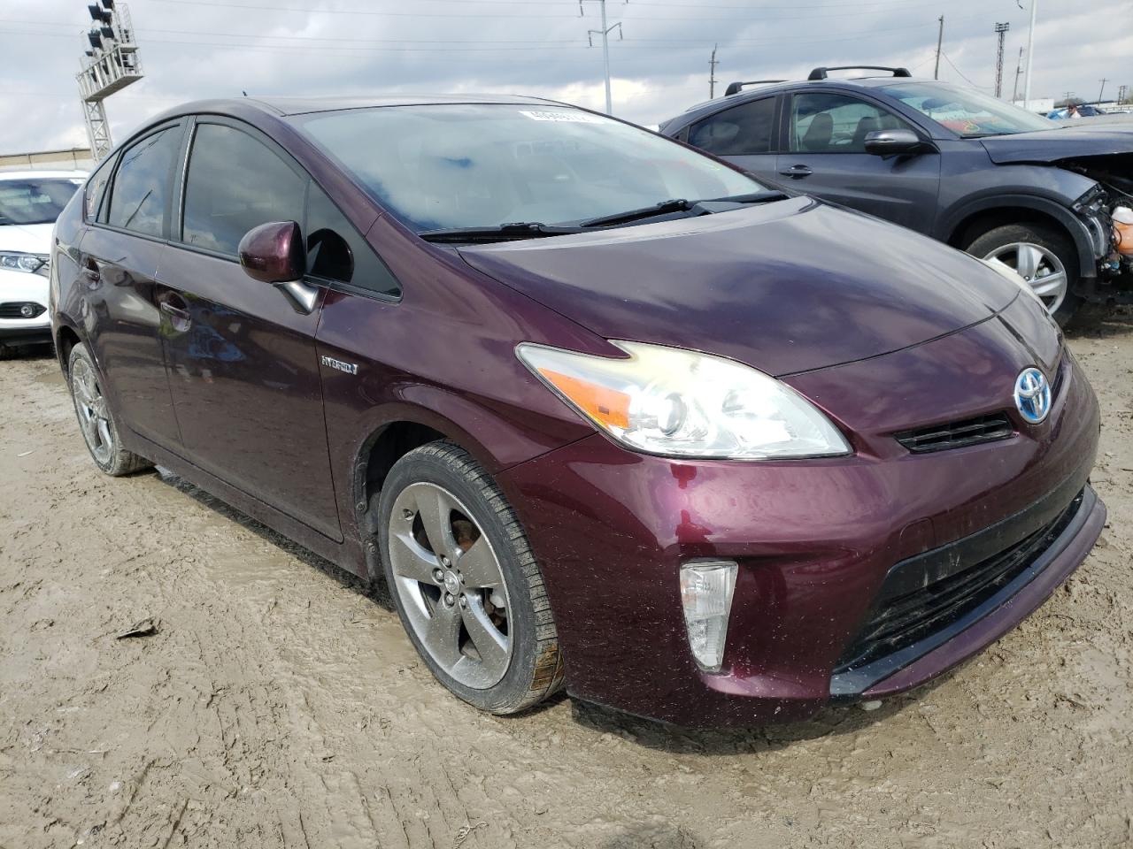 Photo 1 from auction – 2013 TOYOTA PRIUS with VIN JTDKN3DU7D5611483