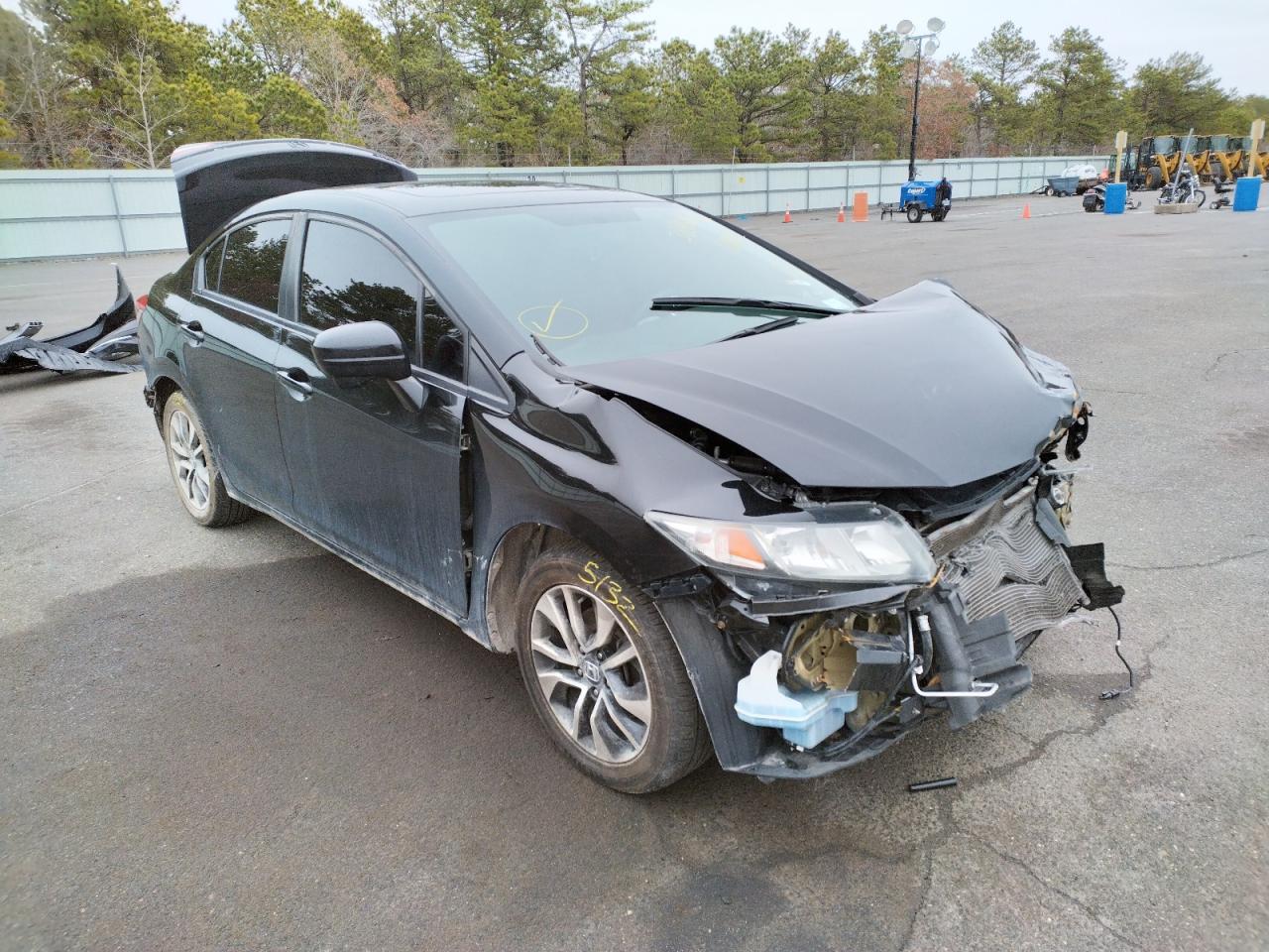 Photo 1 from auction – 2015 HONDA CIVIC EX with VIN 2HGFB2F89FH500872