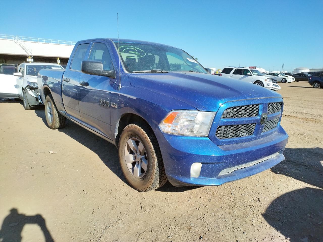 RAM 1500 ST 2017 with VIN 1C6RR6FT9HS715044 - Photo from auction