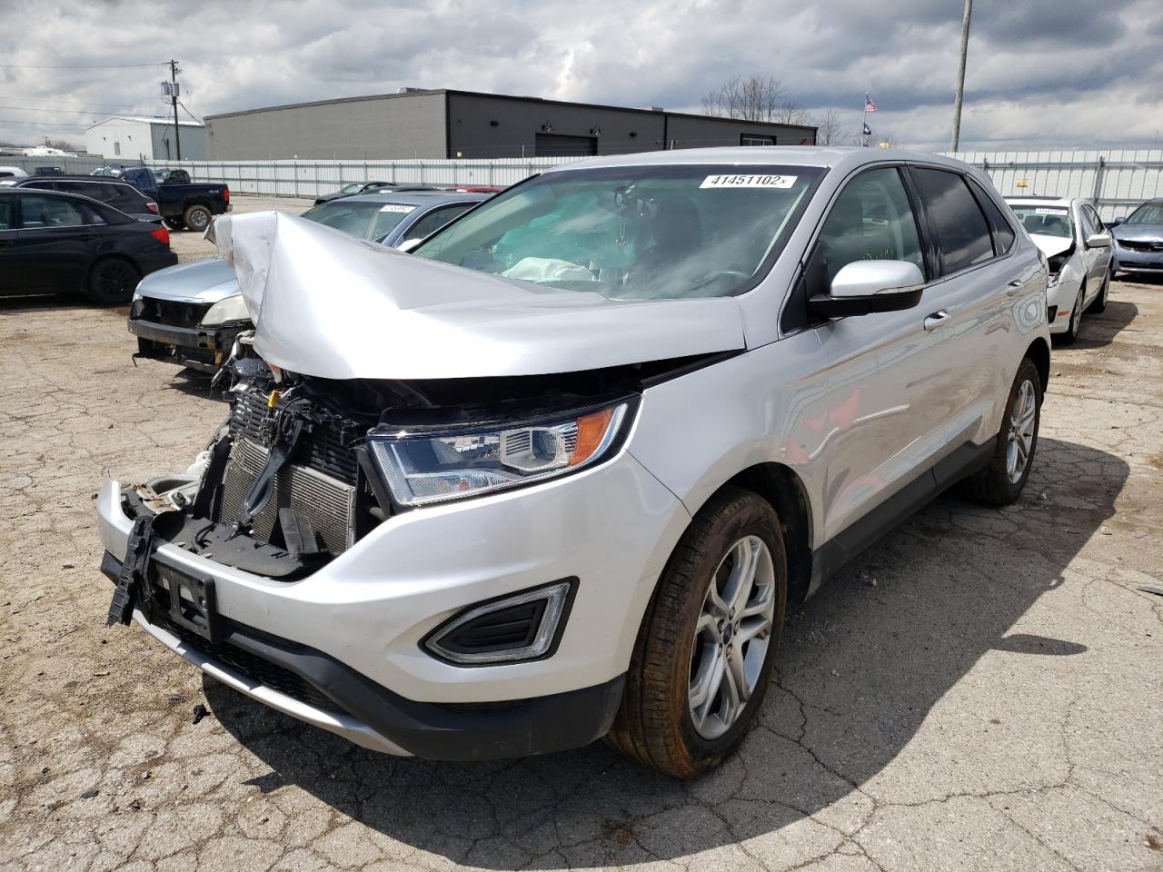 Photo 2 from auction – 2016 FORD EDGE TITAN with VIN 2FMPK4K88GBB95224