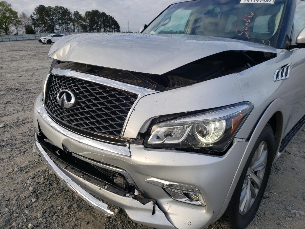 Photo 9 from auction – 2017 INFINITI QX80 BASE with VIN JN8AZ2NF6H9644763
