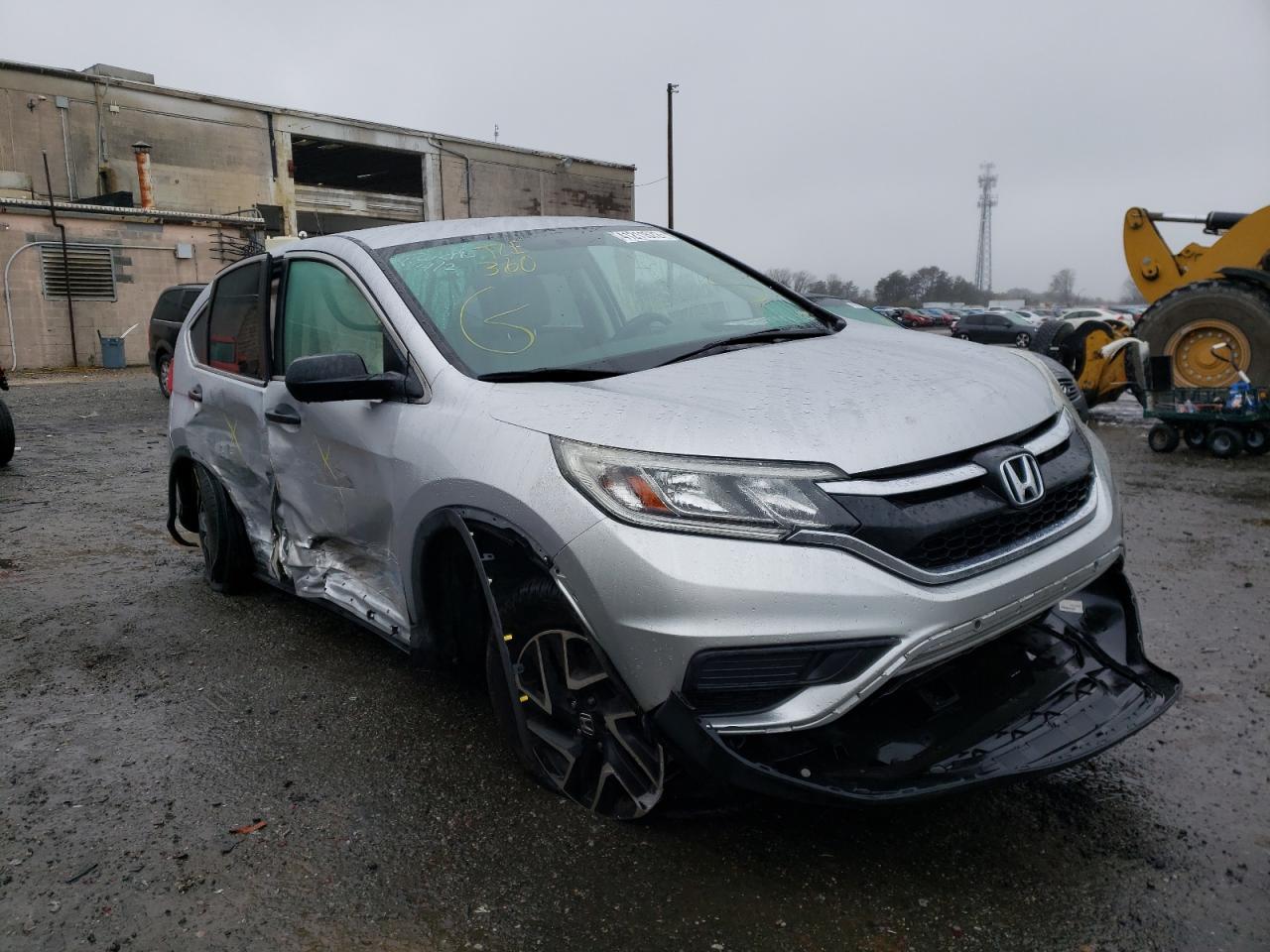 Photo 1 from auction – 2016 HONDA CR-V SE with VIN 2HKRM3H45GH537223