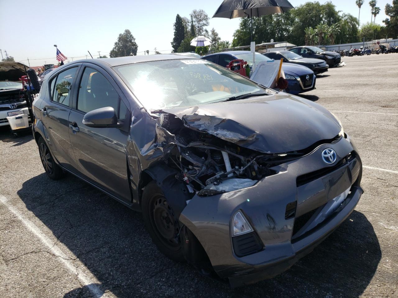 Photo 1 from auction – 2012 TOYOTA PRIUS C with VIN JTDKDTB36C1506713