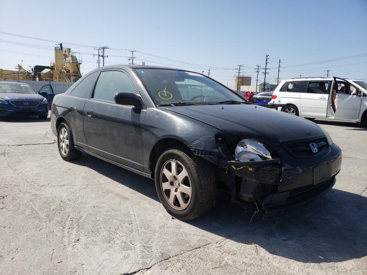 HONDA CIVIC EX 2003 with VIN 1HGEM22953L076674 - Photo from auction