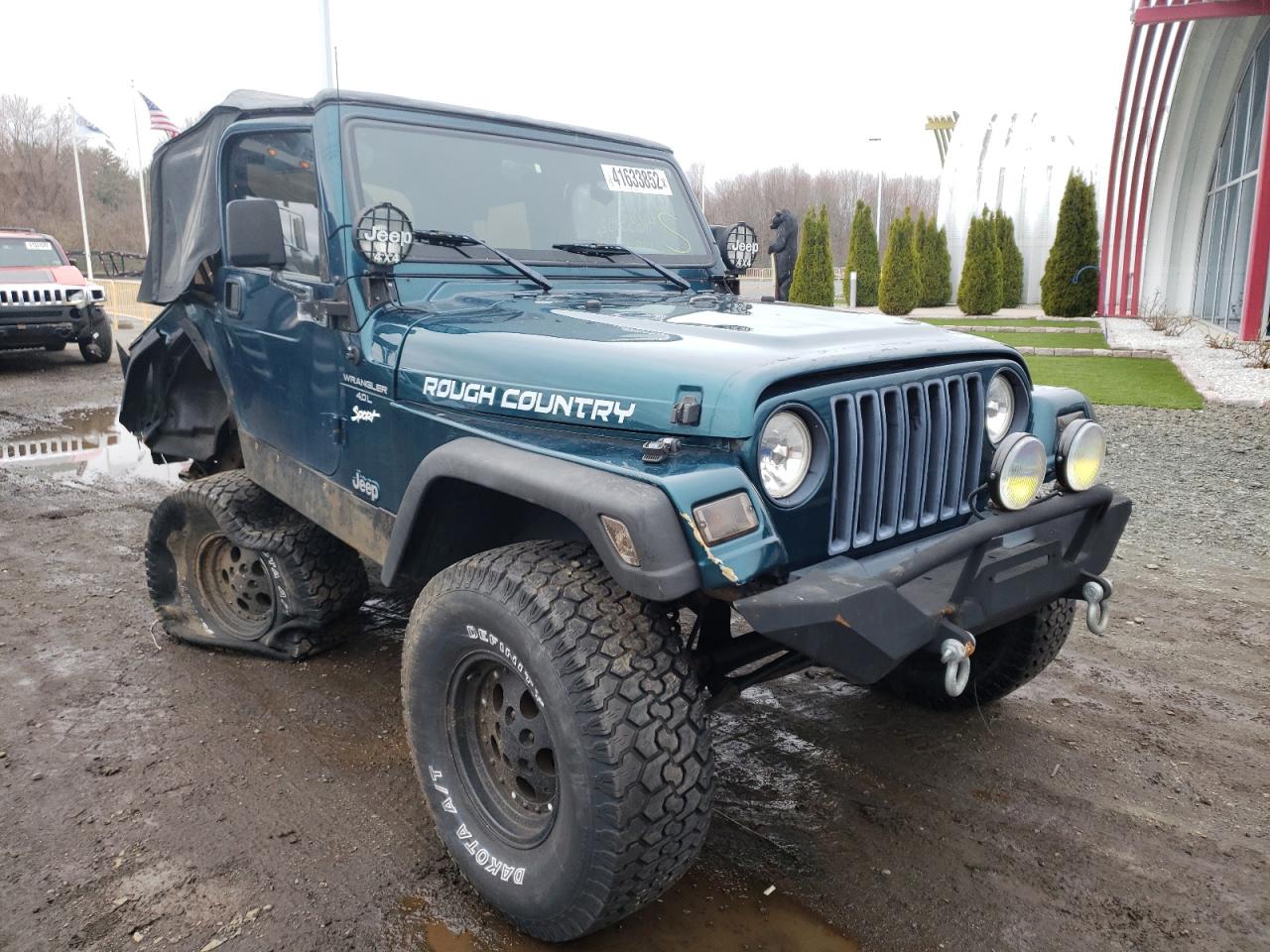 JEEP WRANGLER / 1998 with VIN 1J4FY19S6WP734827 - Photo from auction