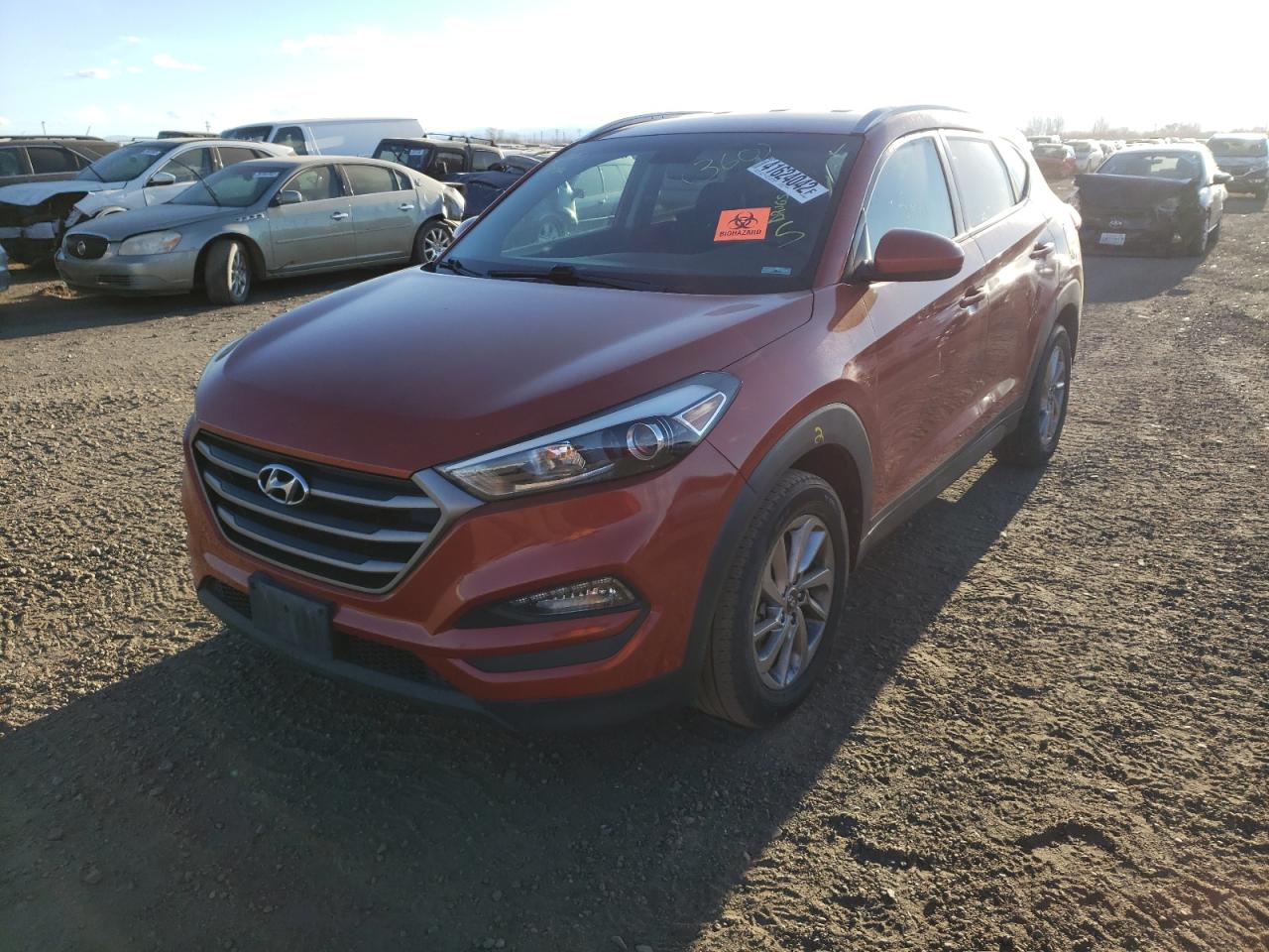 Photo 2 from auction – 2016 HYUNDAI TUCSON LIM with VIN KM8J3CA41GU129037