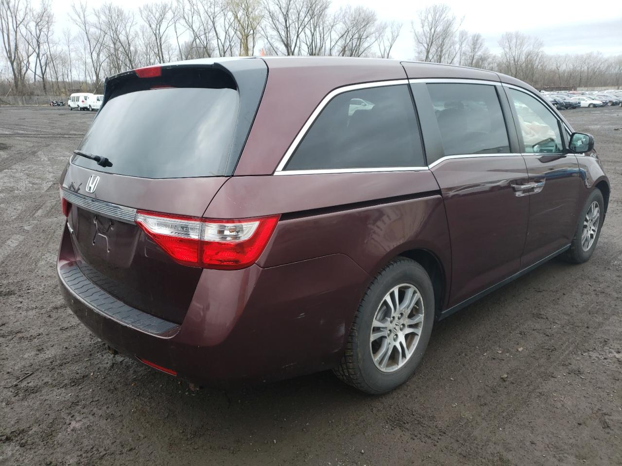 Photo 4 from auction – 2011 HONDA ODYSSEY EX with VIN 5FNRL5H42BB029152