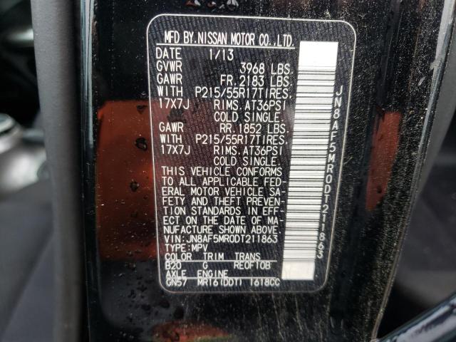 Photo 10 from auction – 2013 NISSAN JUKE S with VIN JN8AF5MR0DT211863