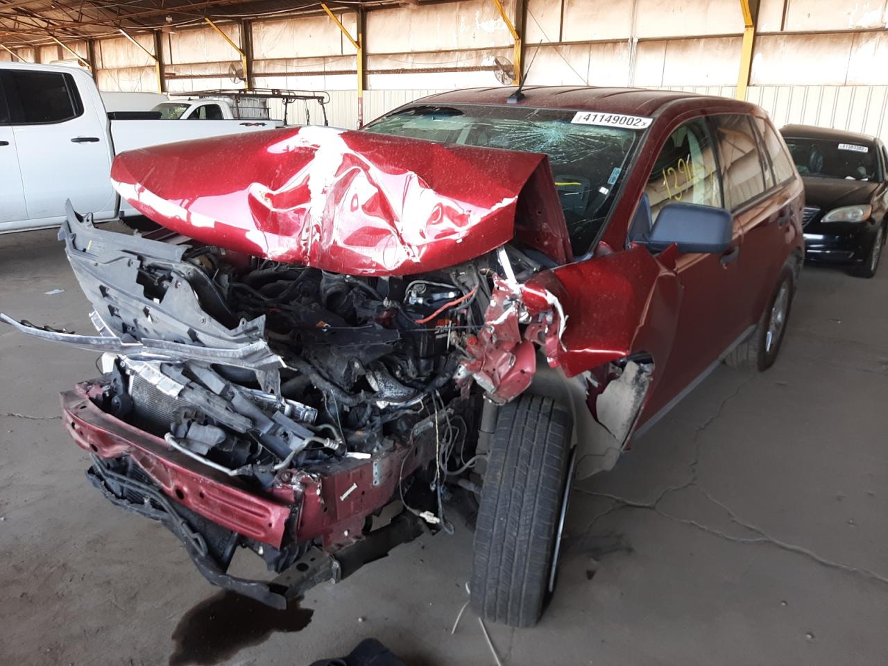 Photo 2 from auction – 2009 FORD EDGE SE with VIN 2FMDK46CX9BA59097