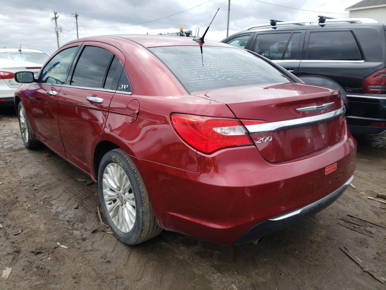Photo 3 from auction – 2011 CHRYSLER 200 LIMITE with VIN 1C3BC2FG1BN525224