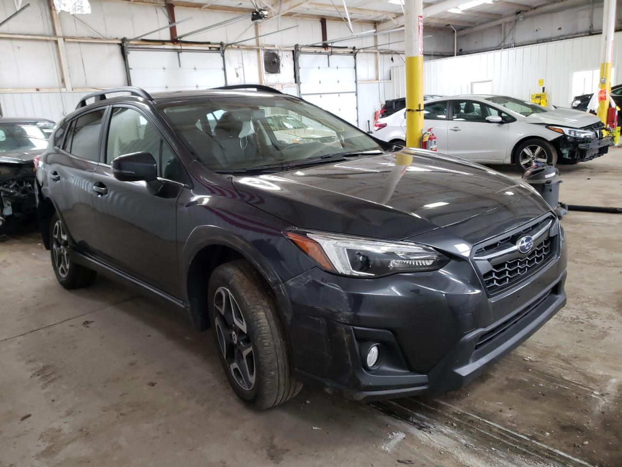 SUBARU CROSSTREK 2018 with VIN JF2GTAJC3J8344334 - Photo from auction