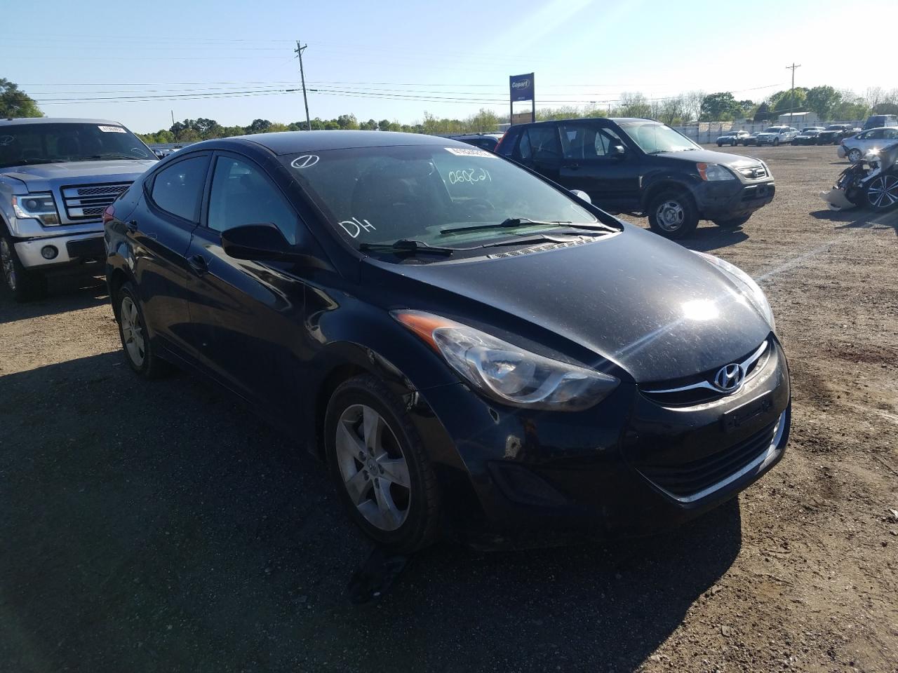 HYUNDAI ELANTRA GL 2011 with VIN KMHDH4AE8BU082157 - Photo from auction