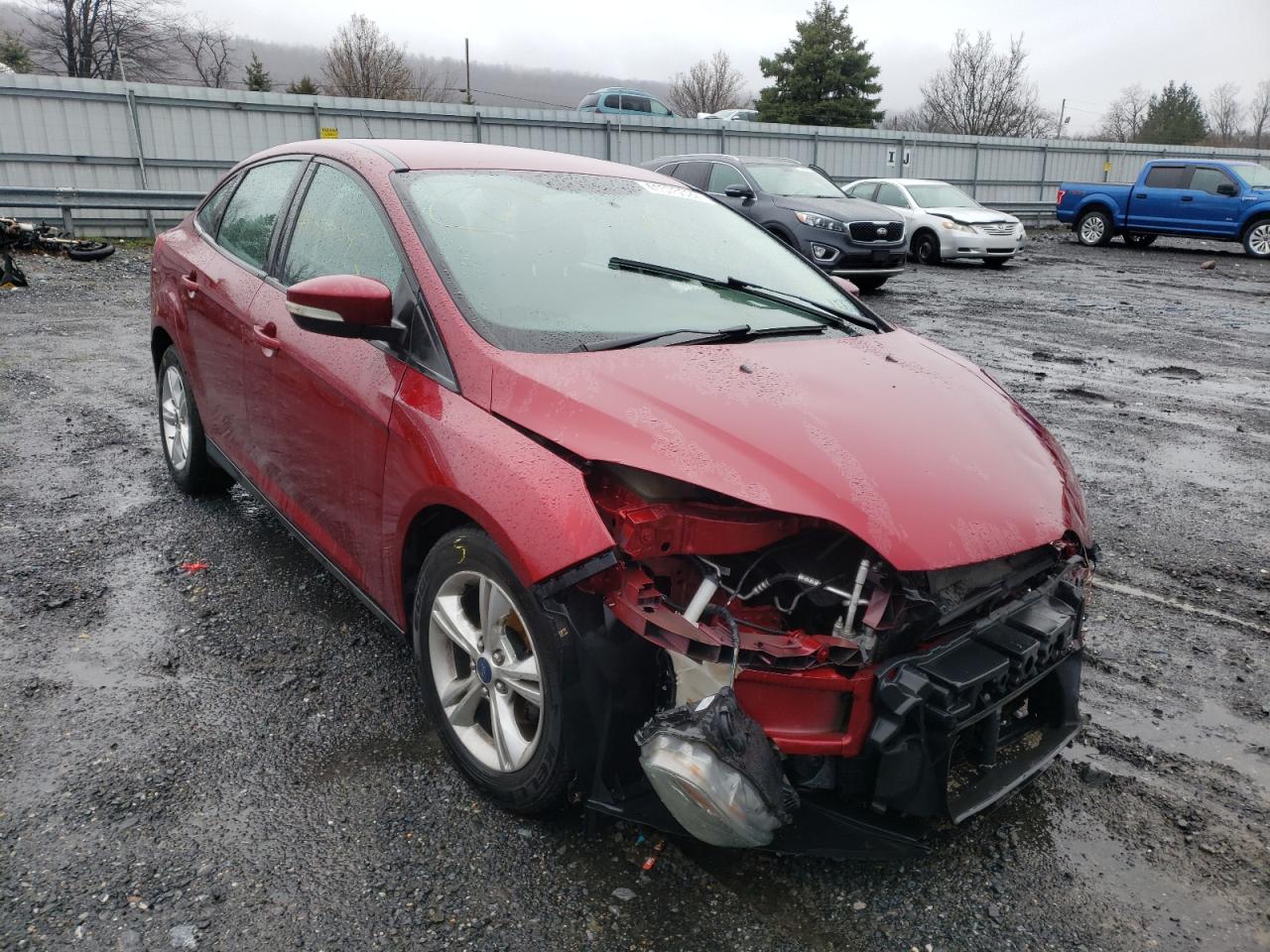 FORD FOCUS SE 2014 with VIN 1FADP3F24EL245399 - Photo from auction