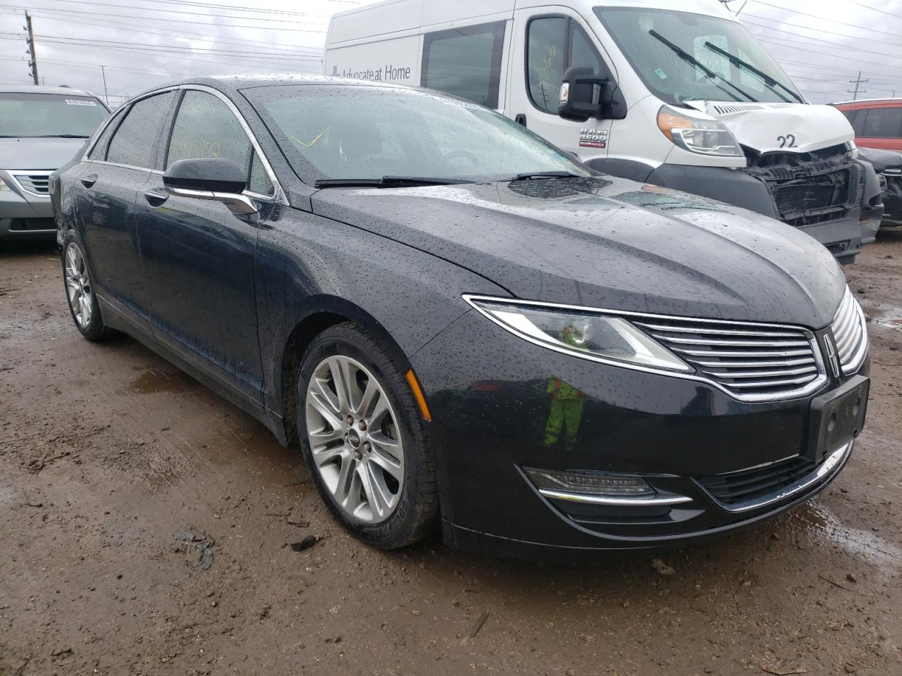 LINCOLN MKZ 2013 with VIN 3LN6L2G9XDR808648 - Photo from auction