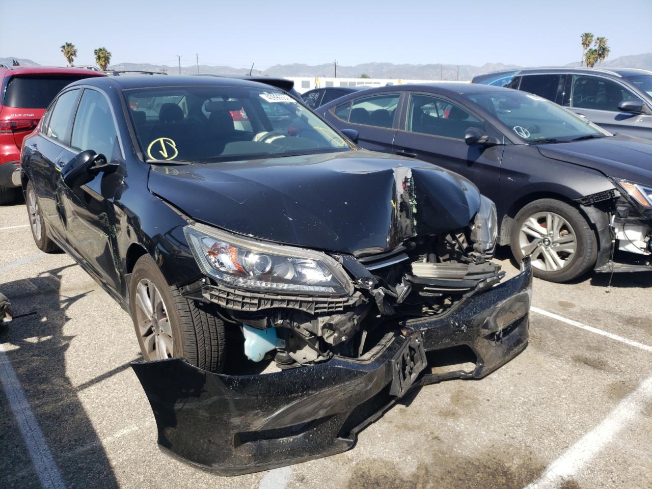 Photo 1 from auction – 2014 HONDA ACCORD LX with VIN 1HGCR2F38EA290541