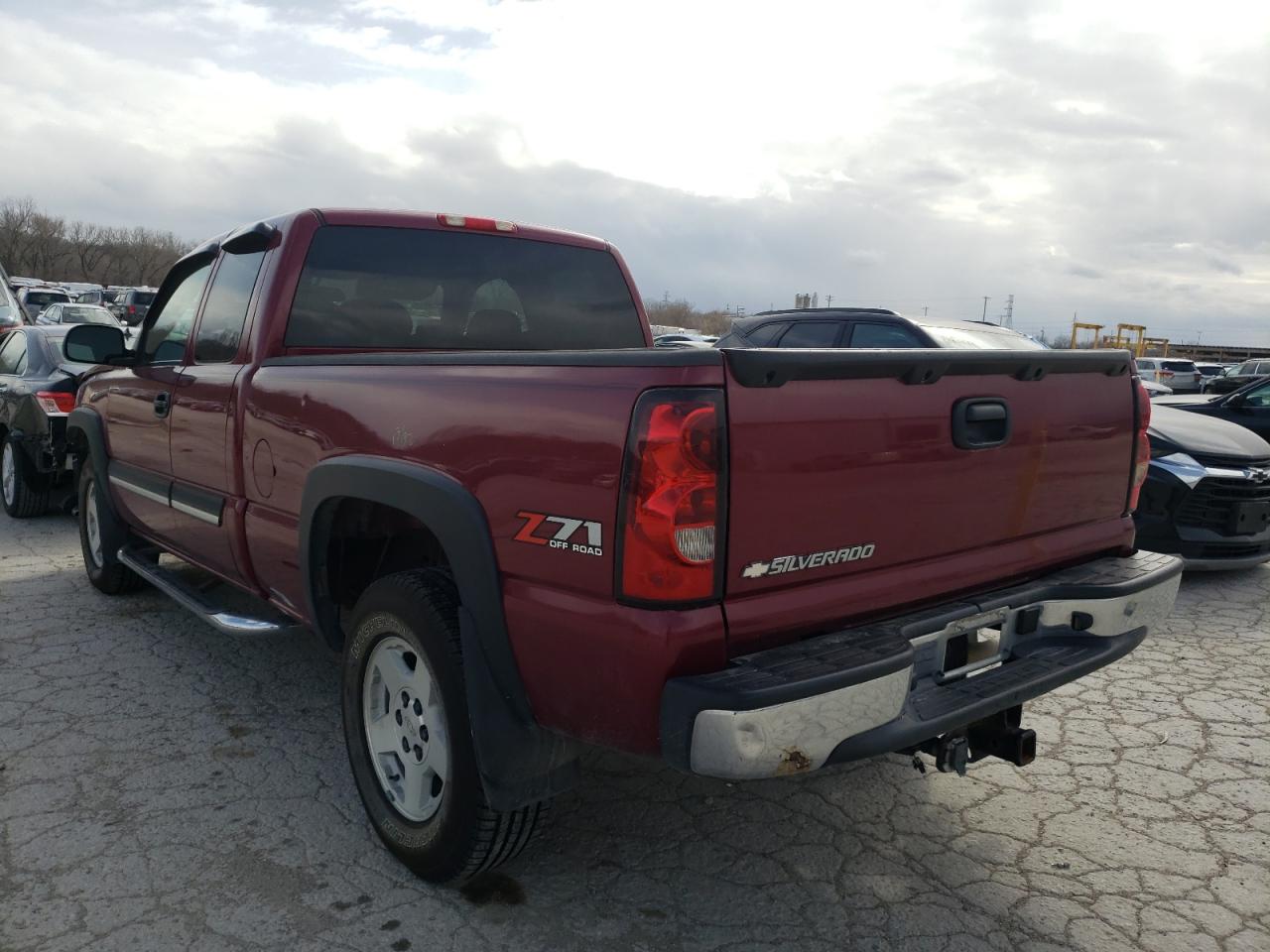 Photo 3 from auction – 2007 CHEVROLET SILVERADO with VIN 1GCEK19Z77E157173