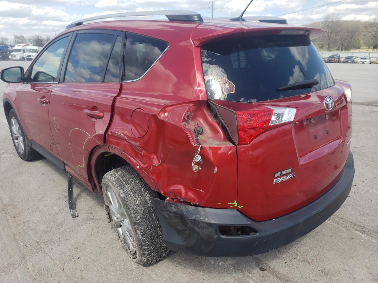 Photo 9 from auction – 2014 TOYOTA RAV4 LIMIT with VIN JTMYFREV1EJ017627