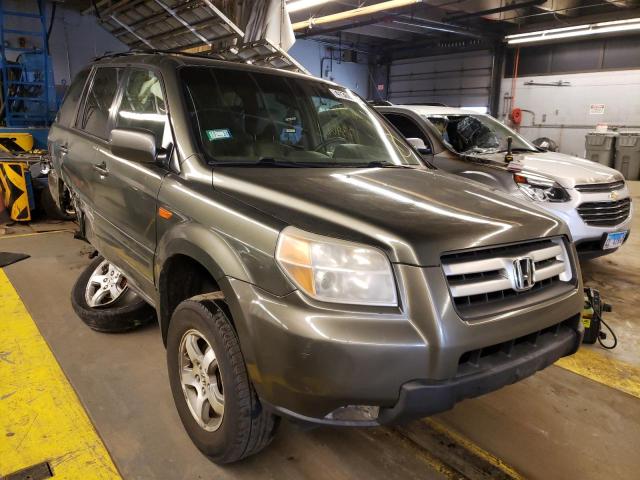 HONDA PILOT EX 2006 with VIN 5FNYF18526B028044 - Photo from auction