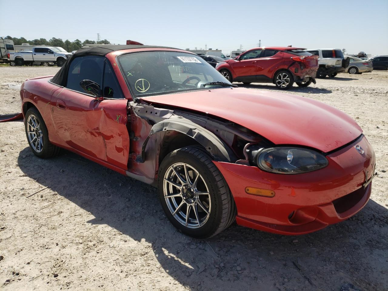 MAZDA MX-5 MIATA 2004 with VIN JM1NB354040406721 - Photo from auction
