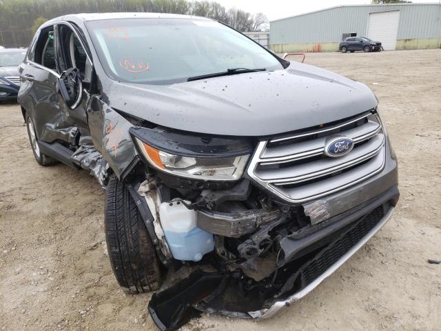 FORD EDGE SEL 2016 with VIN 2FMPK4J92GBB81829 - Photo from auction