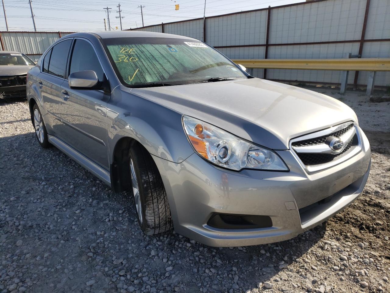SUBARU LEGACY 2.5 2011 with VIN 4S3BMBK69B3251269 - Photo from auction