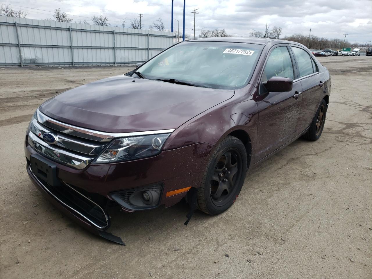 Photo 2 from auction – 2011 FORD FUSION SE with VIN 3FAHP0HG5BR147665