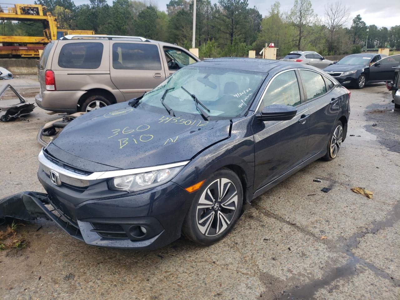 Photo 2 from auction – 2016 HONDA CIVIC EX with VIN 19XFC1F31GE043238