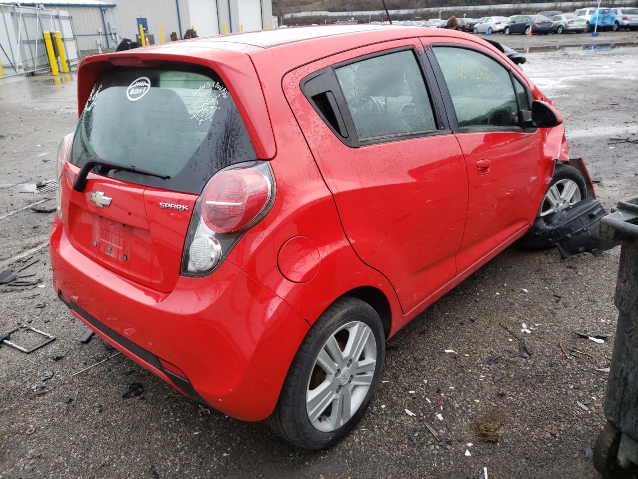 Photo 4 from auction – 2014 CHEVROLET SPARK LS with VIN KL8CB6S91EC585918