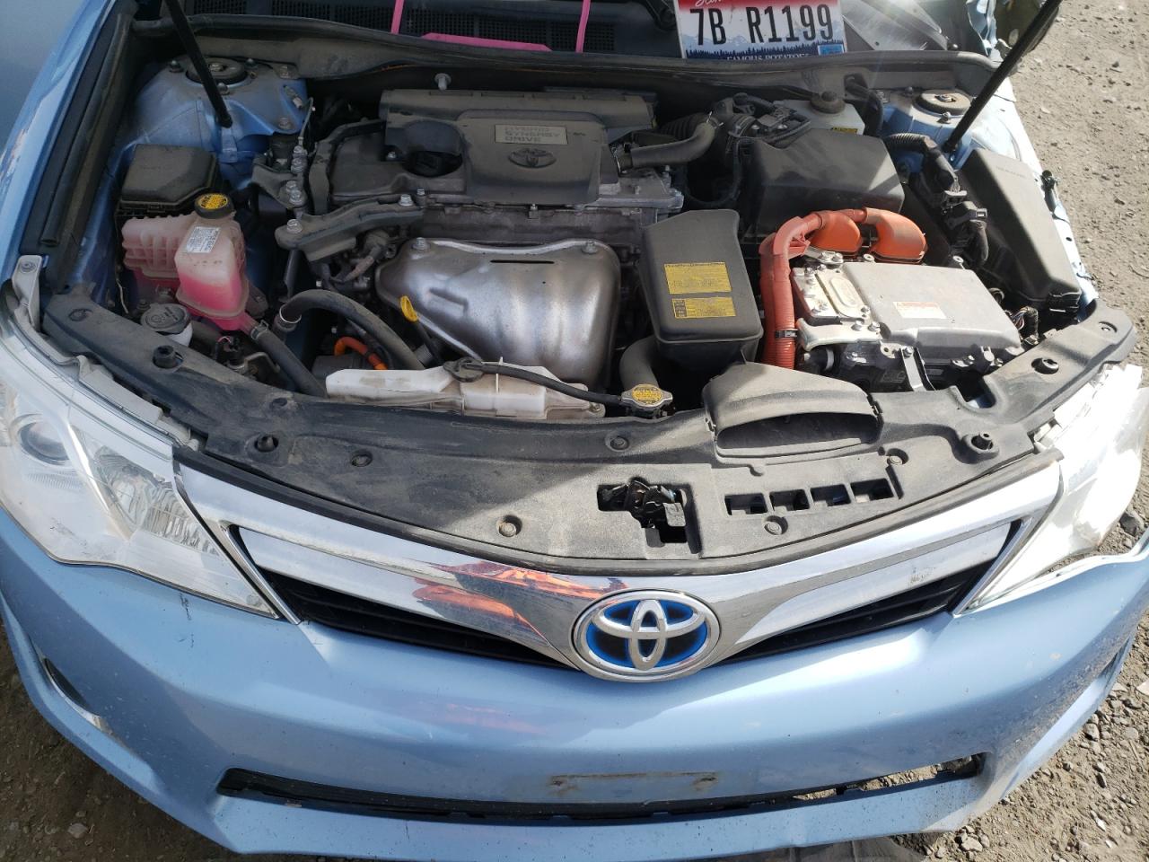 Photo 7 from auction – 2012 TOYOTA CAMRY HYBR with VIN 4T1BD1FK5CU016232