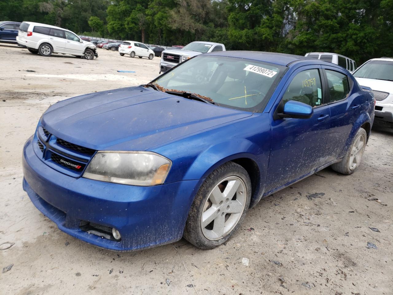 Photo 2 from auction – 2013 DODGE AVENGER SX with VIN 1C3CDZCG4DN677483