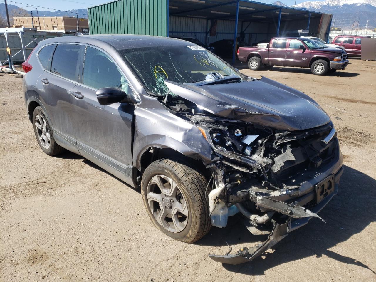 Photo 1 from auction – 2019 HONDA CR-V EX with VIN 7FARW2H53KE057660
