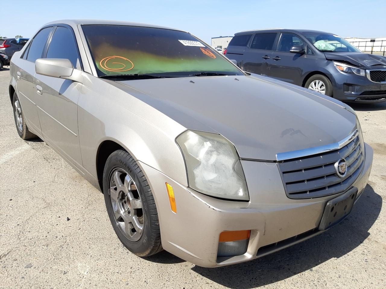 CADILLAC CTS 2003 with VIN 1G6DM57N730170402 - Photo from auction