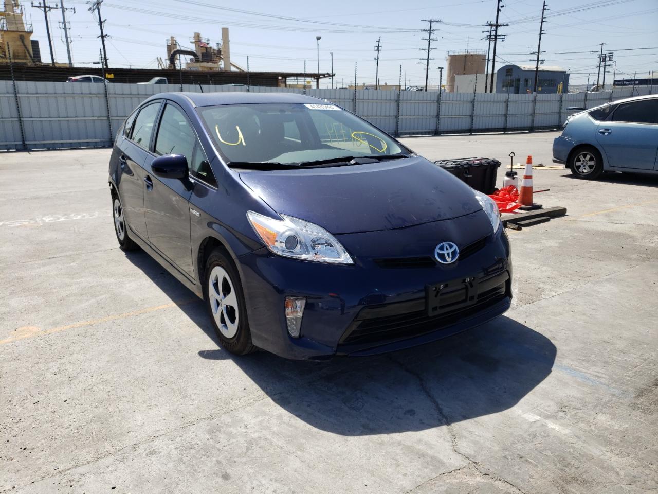 TOYOTA PRIUS 2012 with VIN JTDKN3DU3C1536223 - Photo from auction
