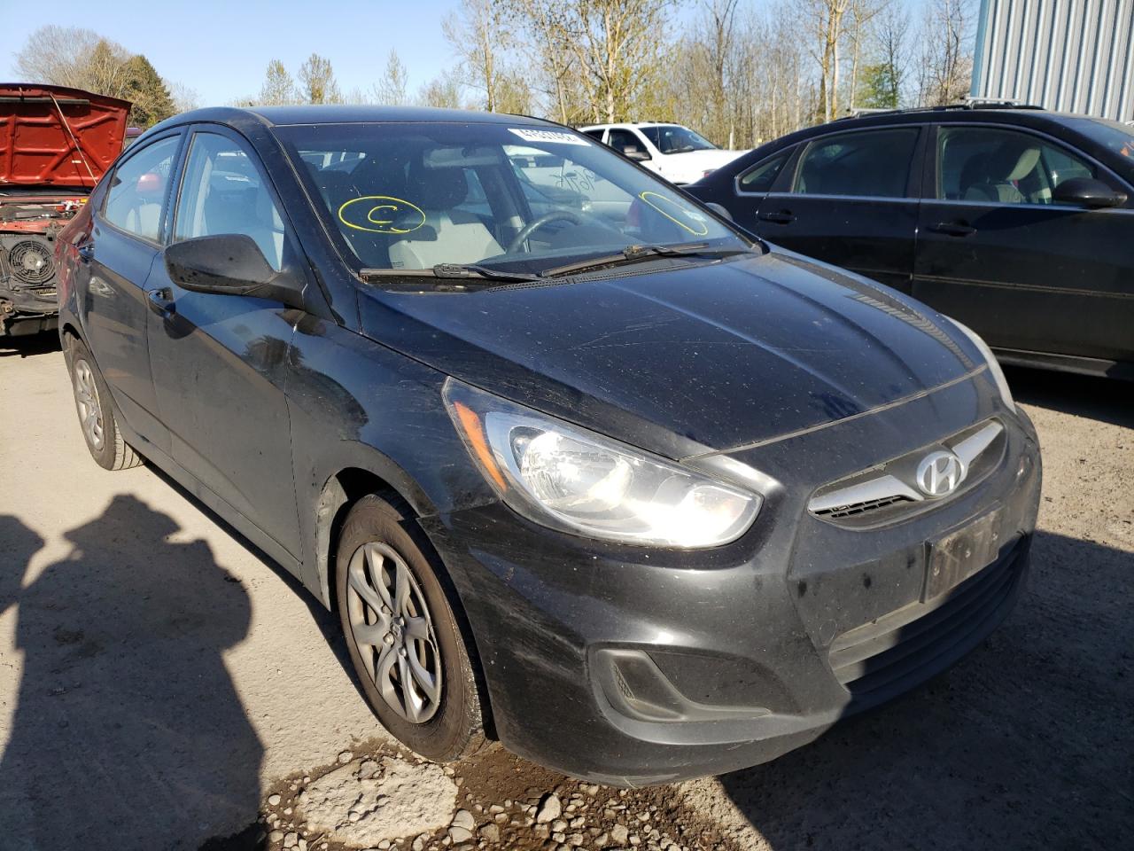 Photo 1 from auction – 2012 HYUNDAI ACCENT GLS with VIN KMHCT4AEXCU141544
