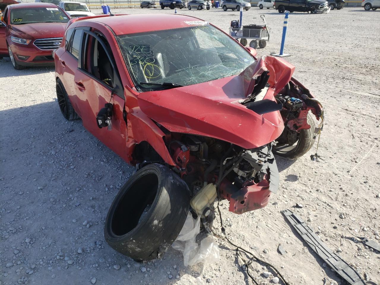 MAZDA SPEED 3 2012 with VIN JM1BL1L4XC1521844 - Photo from auction